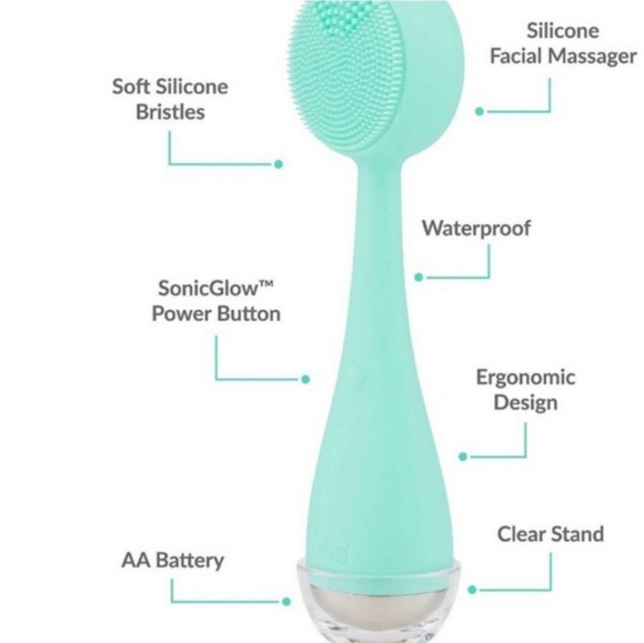 PMD Smart Facial Cleansing Device - Teal Color - Picture 6 of 6